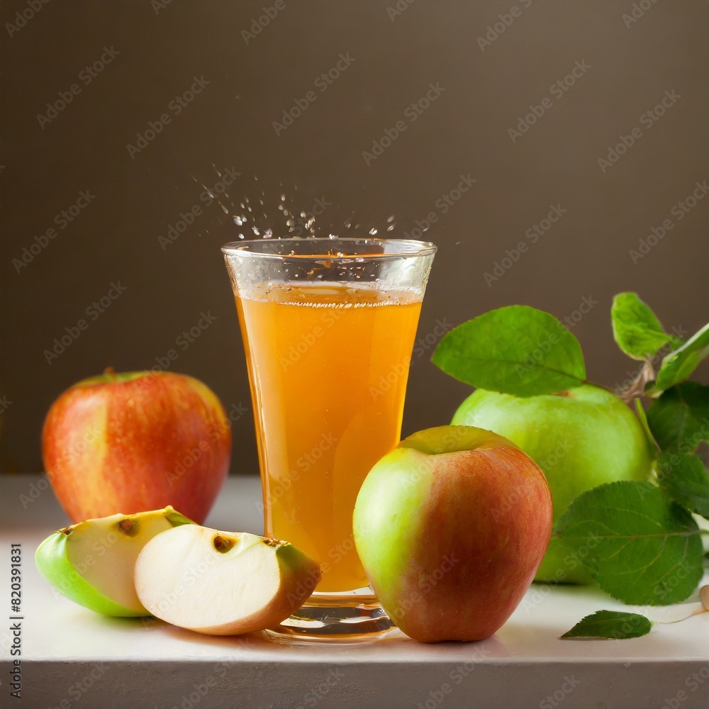 Fototapeta premium APPLE JUICE