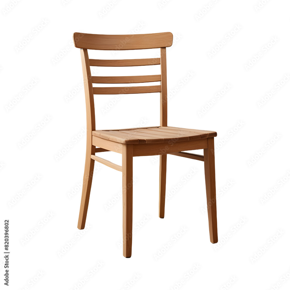 Simple chair isolated on transparent background Simple chair isolated on transparent background