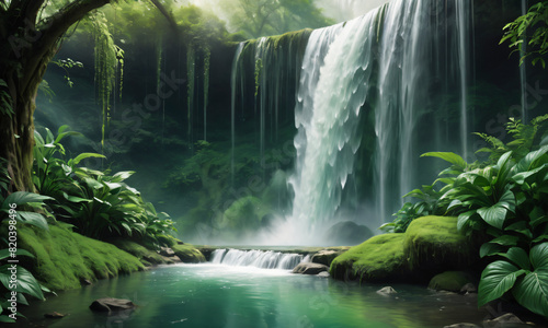 waterfall in the forest