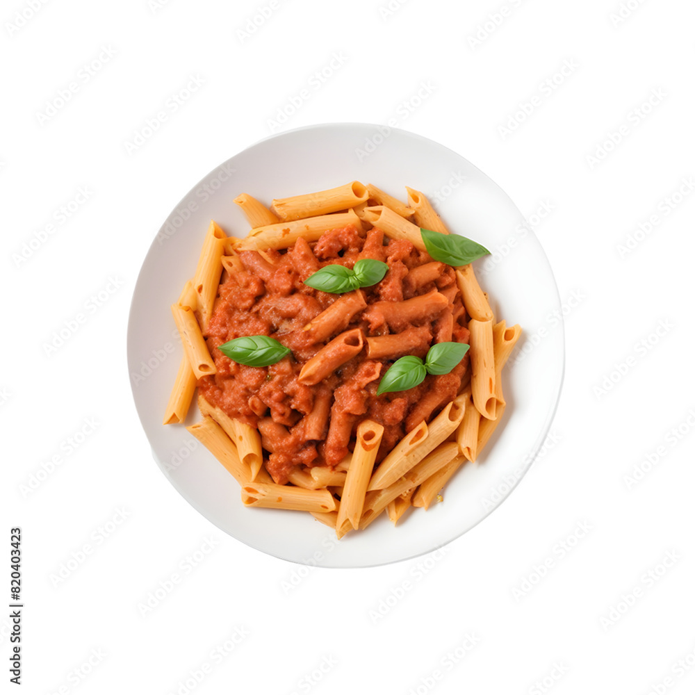 bowl of pasta isolated on transparent background bowl of pasta isolated on transparent background