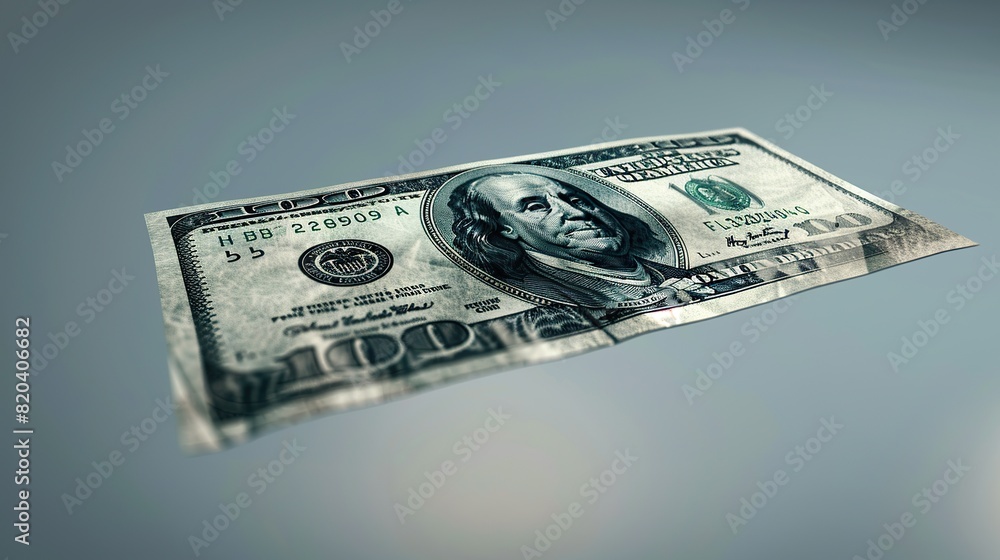 A well-worn five-dollar bill showcasing Abraham Lincoln's likeness A well-worn five-dollar bill showcasing Abraham Lincoln's likeness