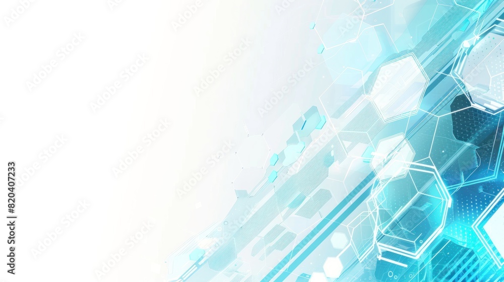 Fototapeta premium Abstract technology background