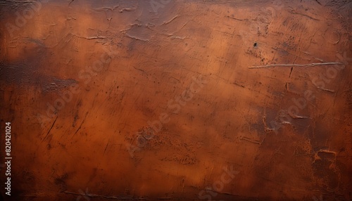 The photo shows a brown leather texture with a dark vignette. photo