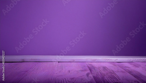 パープルの部屋 奥行きのある紫色の壁の空間。無地素材。レイアウト。Purple room A space with deep purple walls. Plain material. layout.