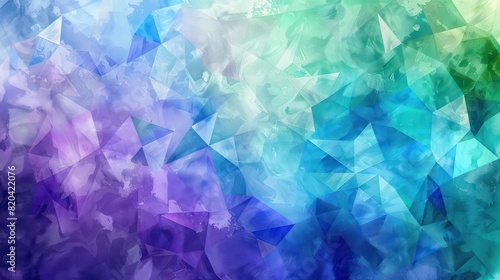 Abstract background pattern with modern geometric triangles shapes and nice light