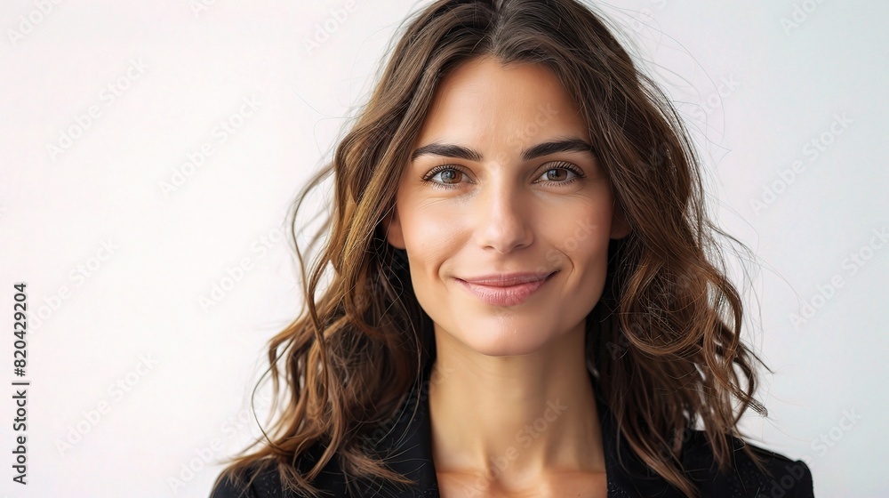 portrait of a charismatic businesswoman isolated on a white background portrait of a charismatic businesswoman isolated on a white background