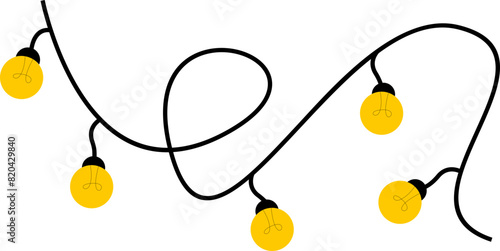 New Years Equipment Illustration