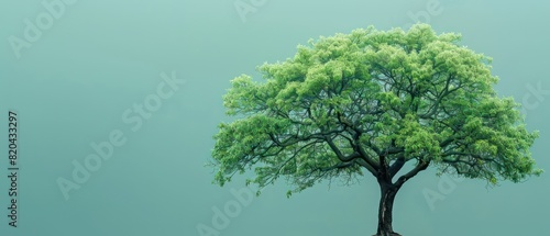 linden tree in natural environment