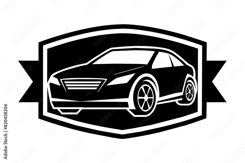  car logo vector silhouette illustration