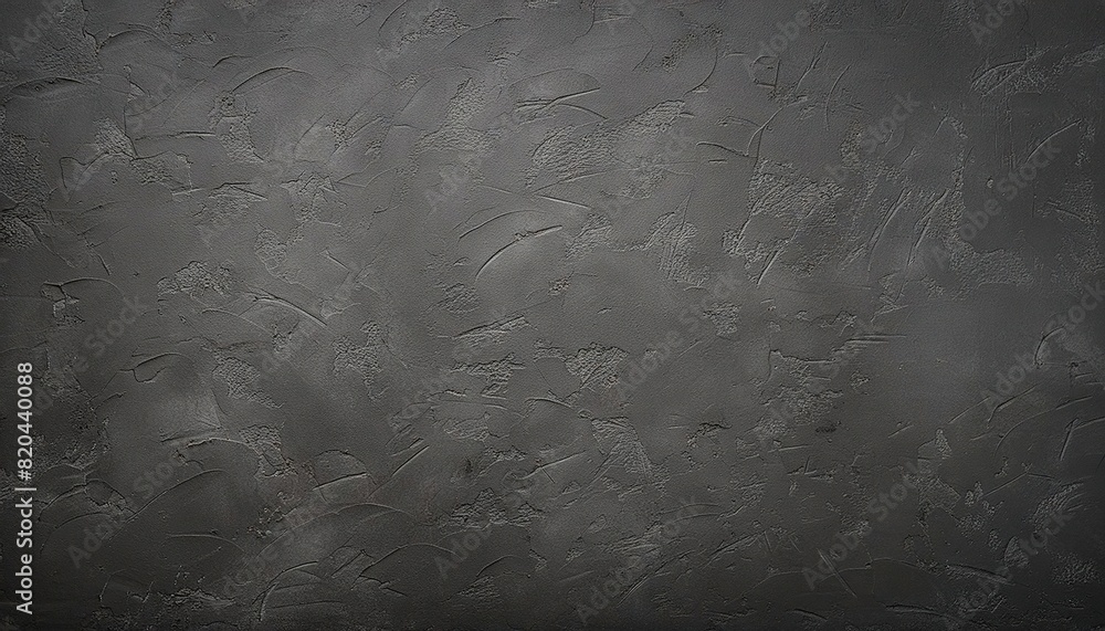 Fototapeta premium Textured Dark Gray Stucco Wall Background