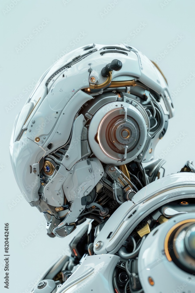 Closeup Shot Of Robotic. Technology system. Copy Space. Free Space. Closeup Shot Of Robotic. Technology system. Copy Space. Free Space.