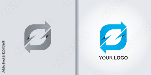 swap logo vector arrow