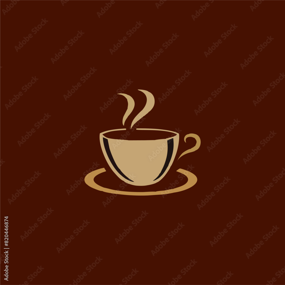 Coffee cup logo vector illustration Coffee cup logo vector illustration