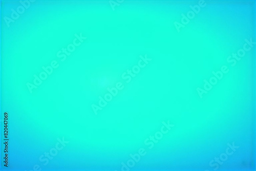 Blue green grainy color gradient background teal turquoise glowing noise texture poster backdrop designm copy space.