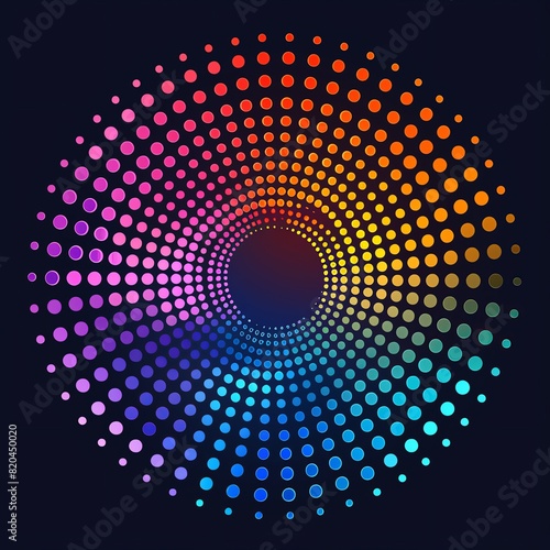 Circle Abstract background A round shape with all points equidistant from the center