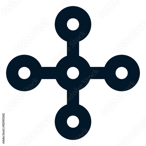 3d render of a molecule