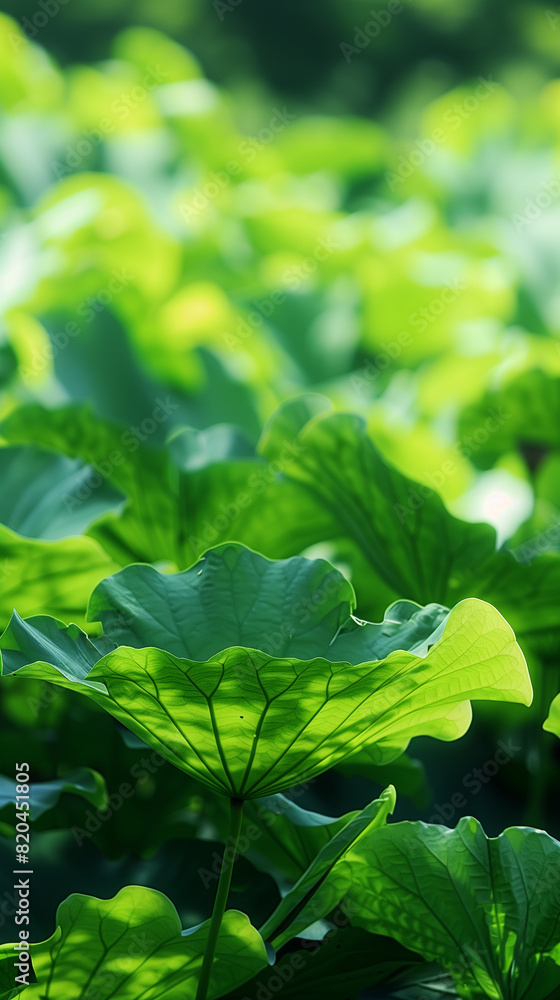Obraz premium lotus leaf