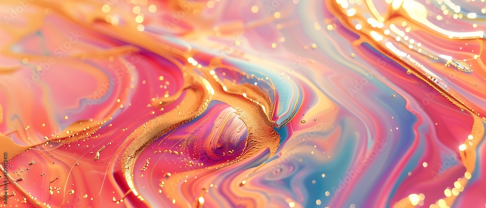 Liquid Gold Waves - Abstract Colorful Marble Art with Luxurious Swirls and Shimmering Background Liquid Gold Waves - Abstract Colorful Marble Art with Luxurious Swirls and Shimmering Background