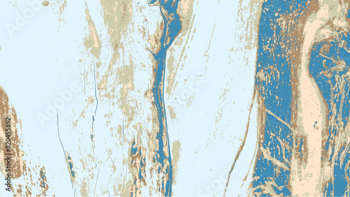 3-70c. Wood Surface Texture Effect - Illustration Old Wood Black and White Vector Texture.
