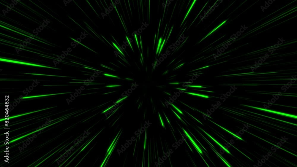 Looping star burst background in green glowing color. Suitable for motion graphic projects. Looping star burst background in green glowing color. Suitable for motion graphic projects.