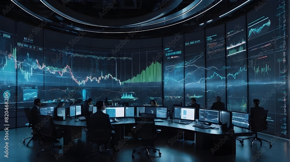 Future big data analytics and business intelligence research for businessmen, analysts, and investors that make panoramic banner kudos will be facilitated by this futuristic company digital financial 