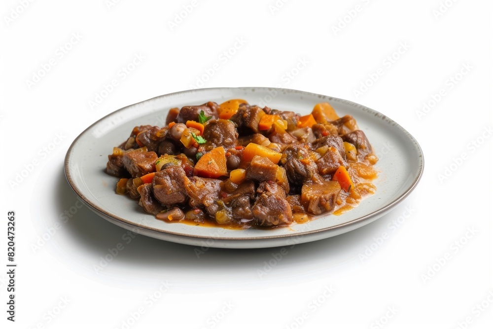 Delicious Antelope Stew with Fresh Herbs and Vegetables Delicious Antelope Stew with Fresh Herbs and Vegetables