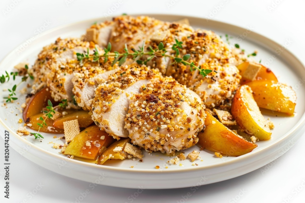 Gourmet Chicken and Caramelized Fuji Apples Gourmet Chicken and Caramelized Fuji Apples