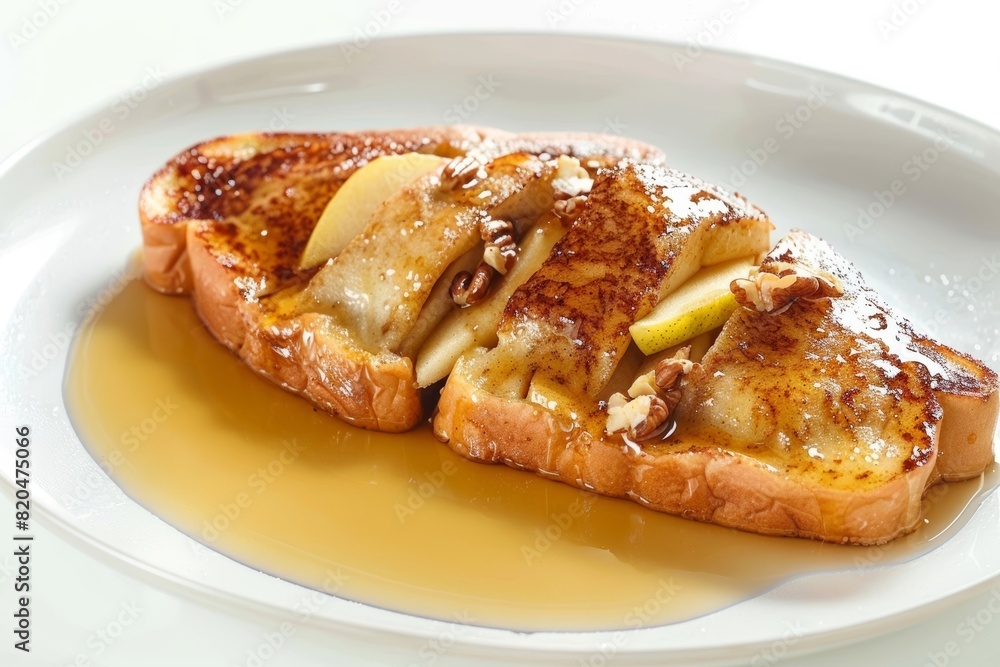 Satisfying French Toast with Sautéed Fruit and Nuts Satisfying French Toast with Sautéed Fruit and Nuts