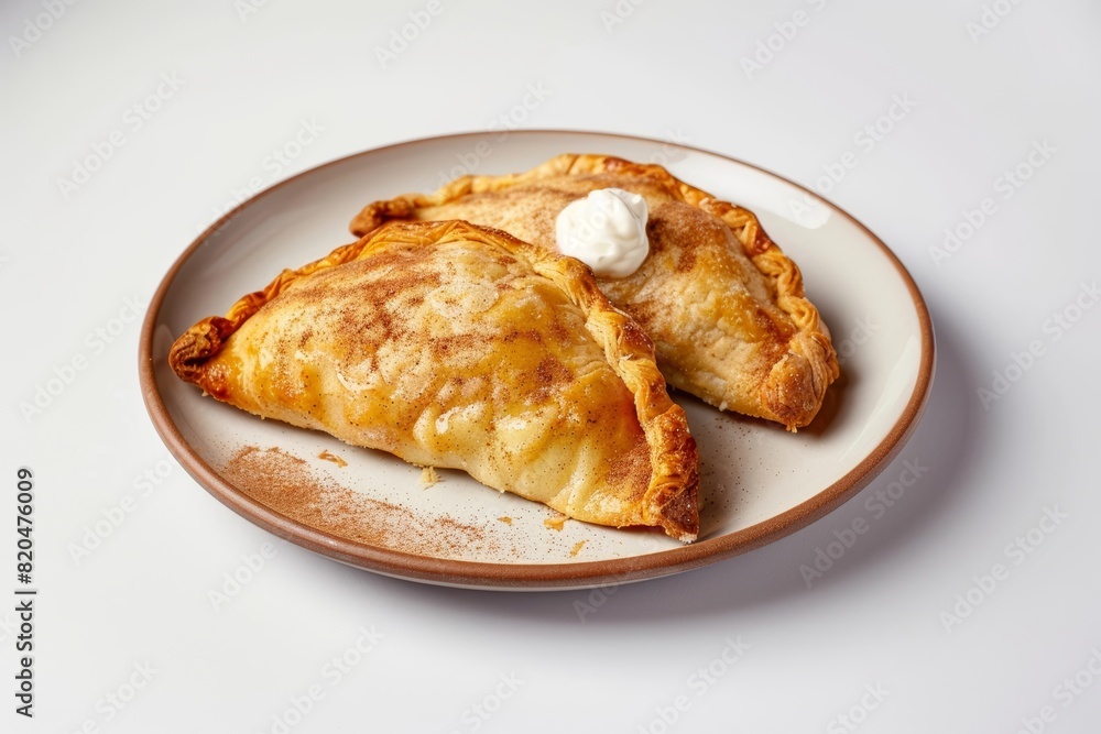 Homemade Apple Empanadas with Cinnamon Spice