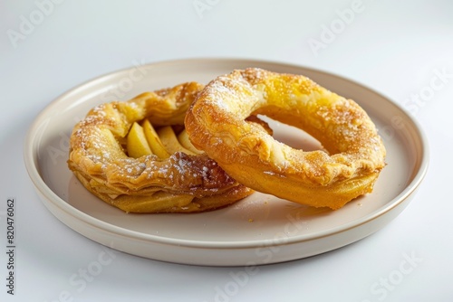 Delectable Apple Ring Pies with Buttery Crust and Brown Sugar