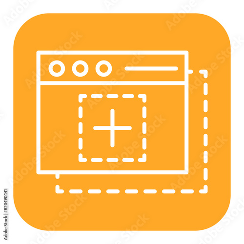 Drag and Drop vector icon. Can be used for No Code iconset.