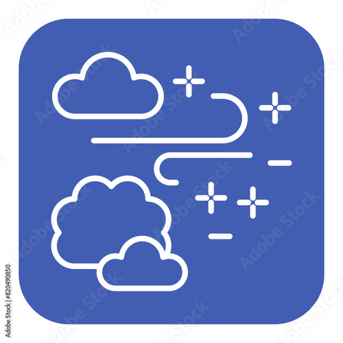 Fresh Air vector icon. Can be used for Comfort iconset.