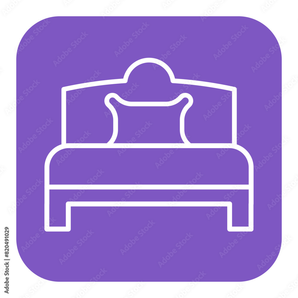 Comforter vector icon. Can be used for Comfort iconset. Comforter vector icon. Can be used for Comfort iconset.