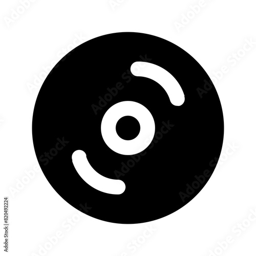 disk glyph icon