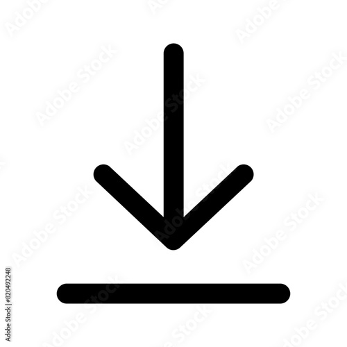 download glyph icon