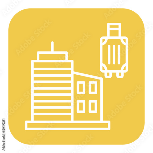 City Vacation vector icon. Can be used for Travel Agency iconset.