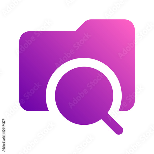 browse gradient icon