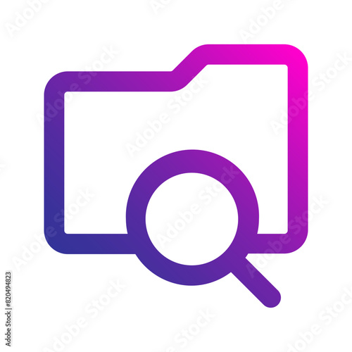 browse gradient icon