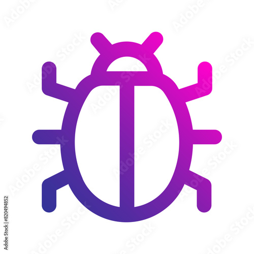 bug gradient icon