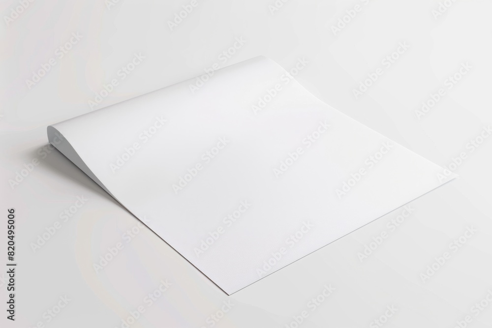 Paper Mockup on Isolated Background created with Generative AI Paper Mockup on Isolated Background created with Generative AI