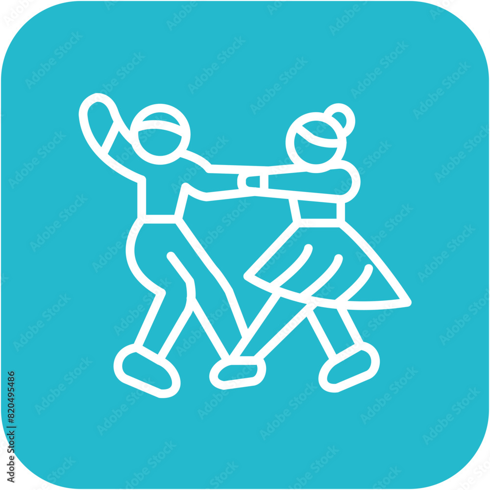 Dancer vector icon. Can be used for Diversity iconset. Dancer vector icon. Can be used for Diversity iconset.