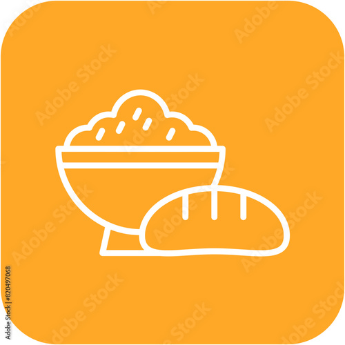 Carbohydrates vector icon. Can be used for Nutrition iconset.