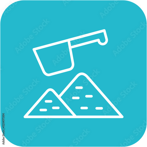 Additives vector icon. Can be used for Nutrition iconset.