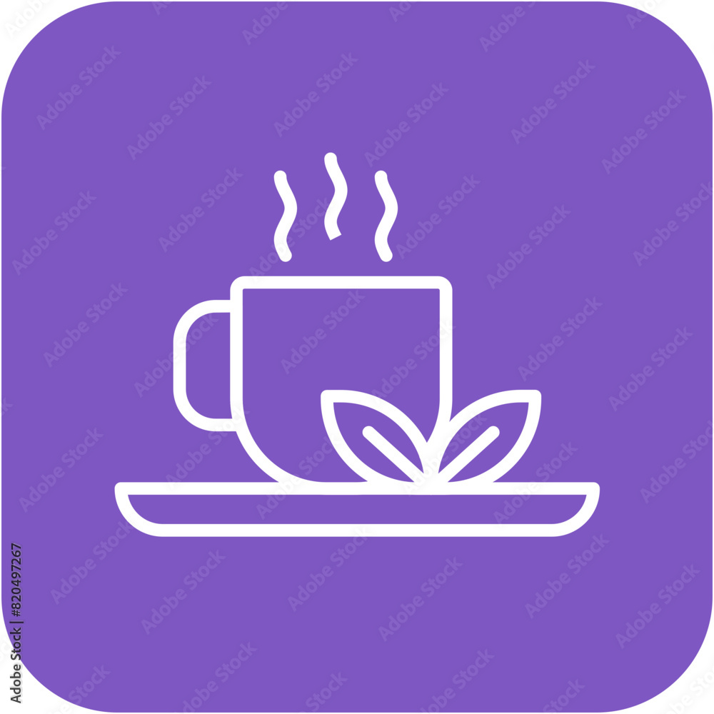 Herbal Tea vector icon. Can be used for Nutrition iconset. Herbal Tea vector icon. Can be used for Nutrition iconset.
