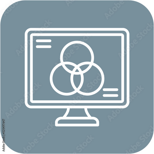 Rgb vector icon. Can be used for Printing iconset.