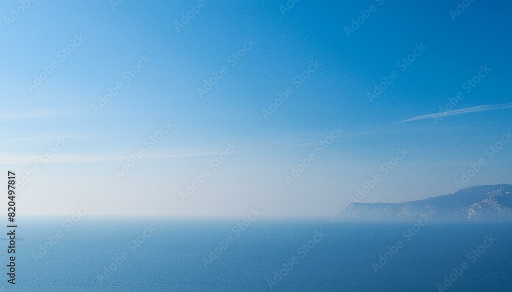 Obraz premium Blue Breeze: Smooth Pastel Transition Background