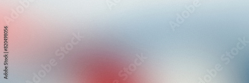 White Grey Red Blue, Vibrant Abstract Background with Grainy Texture and Bright Noise