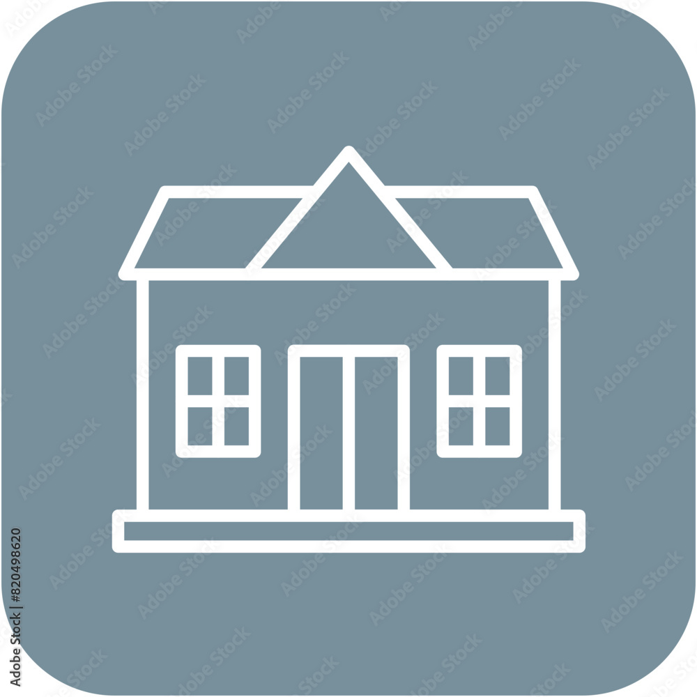 Local Accommodation vector icon. Can be used for Golf iconset. Local Accommodation vector icon. Can be used for Golf iconset.