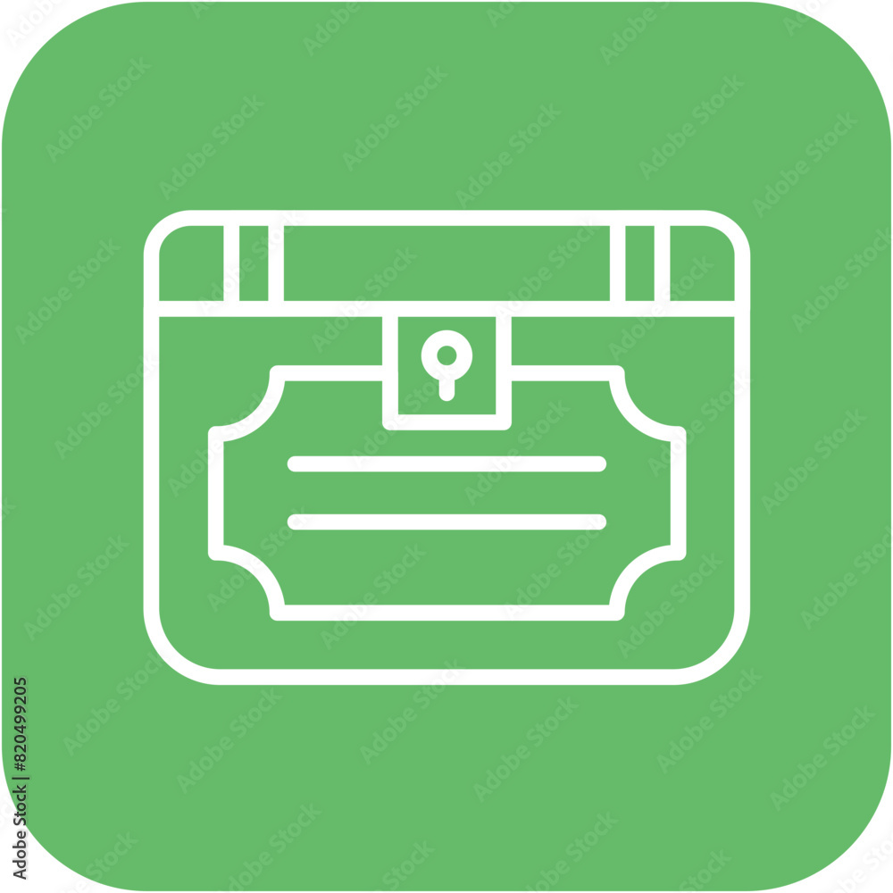 Chest vector icon. Can be used for Fairytale iconset. Chest vector icon. Can be used for Fairytale iconset.