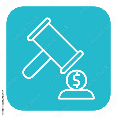 Bankruptcy vector icon. Can be used for Crisis Mangement iconset.